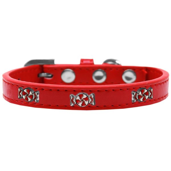 Pet Pal Peppermint Widget Dog CollarRed Size 18 PE924681